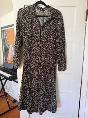 Madewell | Dresses | Lightspun Lucie Longsleeve Smocked Midi Dress In Livonia  Plaid Xxs | Poshmark